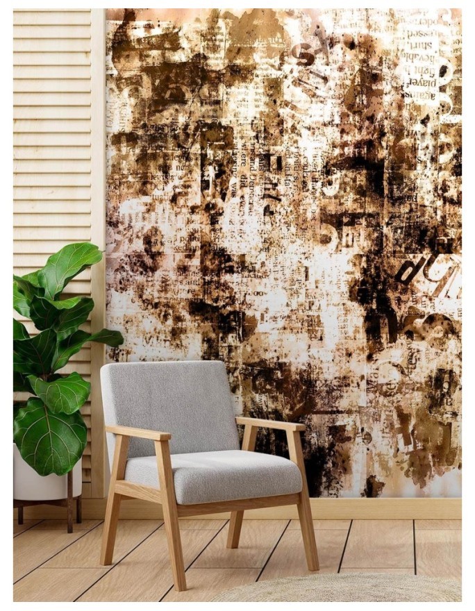 Texture wall murals - Rustic wall | FEEBY