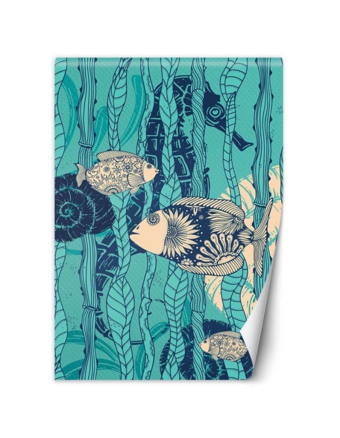 Wall murals - Fish watercolour | FEEBY