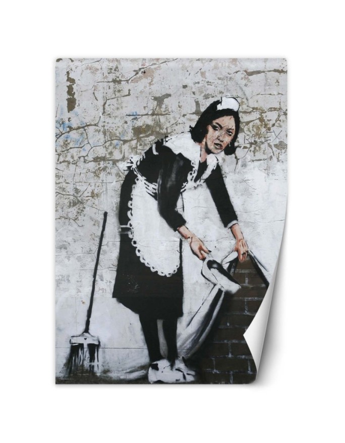Wall mural Banksy Maid...
