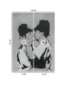 Trendy murals - Kissing policemen Banksy mural | FEEBY