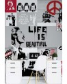 Original murals - Banksy collage | FEEBY