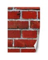 Wall mural - Red brick macro | FEEBY