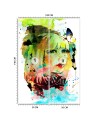 Stylish Wallpapers - Portrait of a woman watercolour abstract | FEEBY