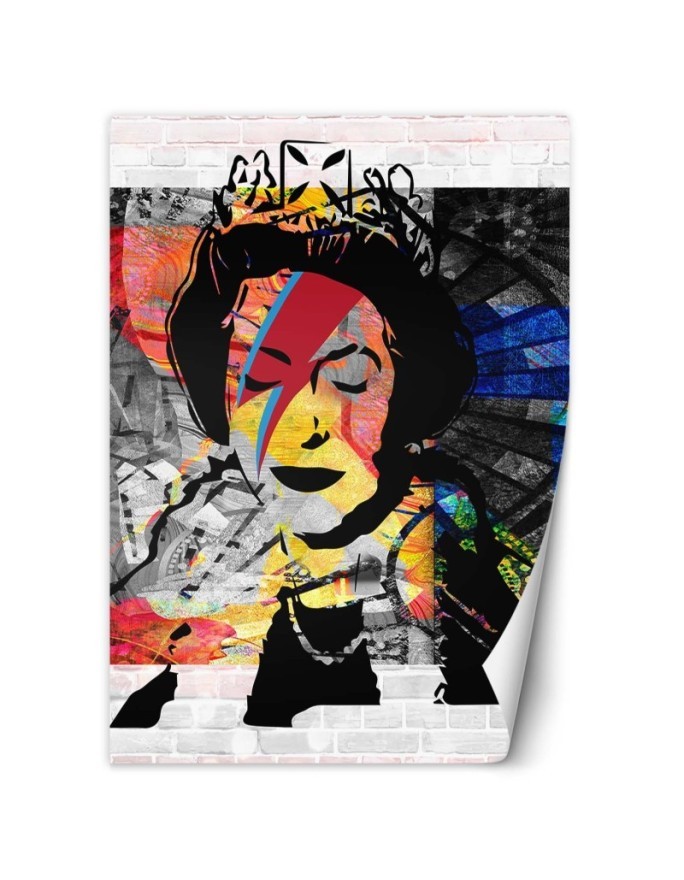 The most fashionable Wallpapers - Banksy Queen of England | FEEBY