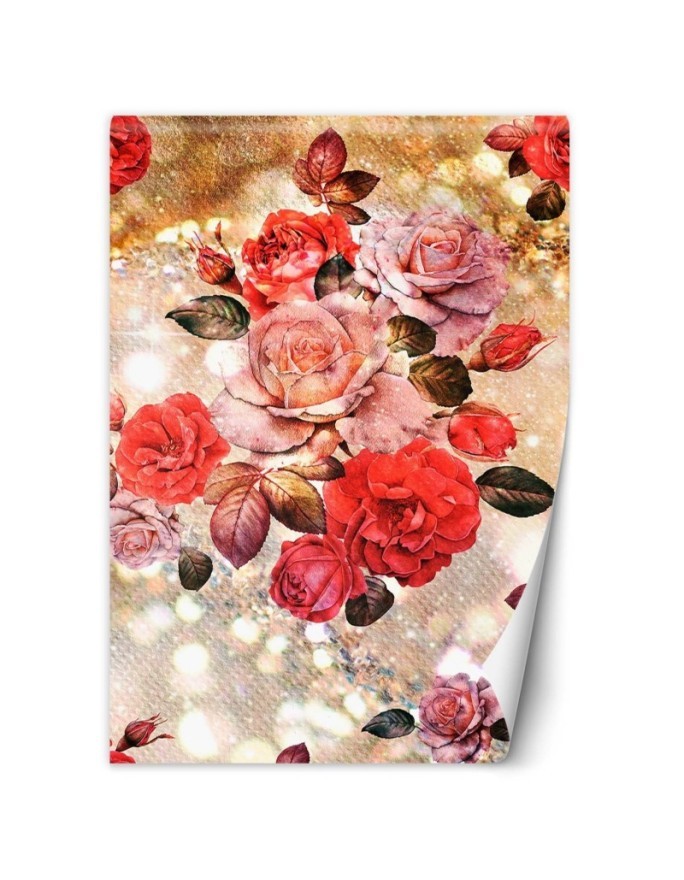Beautiful Wallpaper - Blooming roses abstract | FEEBY