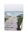 Beautiful wall murals - Footbridge over the sea | FEEBY