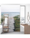 Beautiful wall murals - Footbridge over the sea | FEEBY