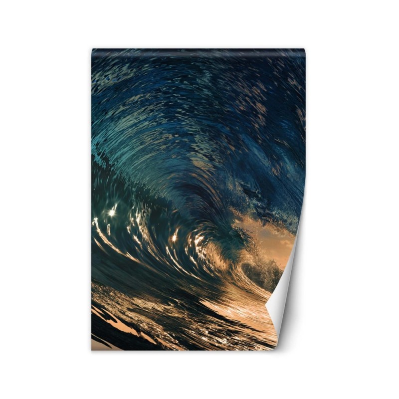 The most fashionable Wallpapers - Wave at sunset | FEEBY