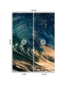 The most fashionable Wallpapers - Wave at sunset | FEEBY