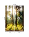 Modern wall mural - Forest of morning sunshine | FEEBY