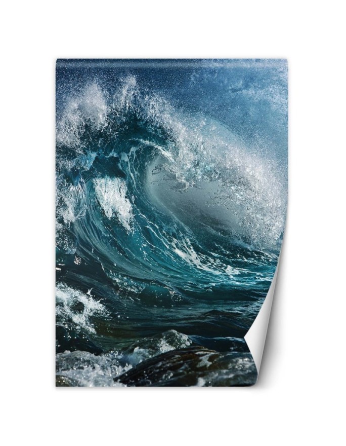 The most fashionable wall murals - Wave on the sea | FEEBY