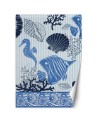 Wallpaper - Fish and shells watercolour | FEEBY