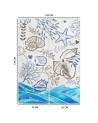 Modern Wallpaper - Marine coral reef fantasy | FEEBY
