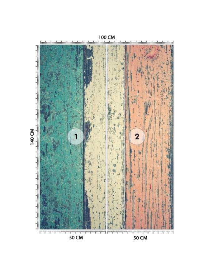 Texture Wallpapers - Pastel planks | FEEBY