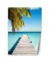 Exotic wall murals - Palm beach tropical ocean | FEEBY