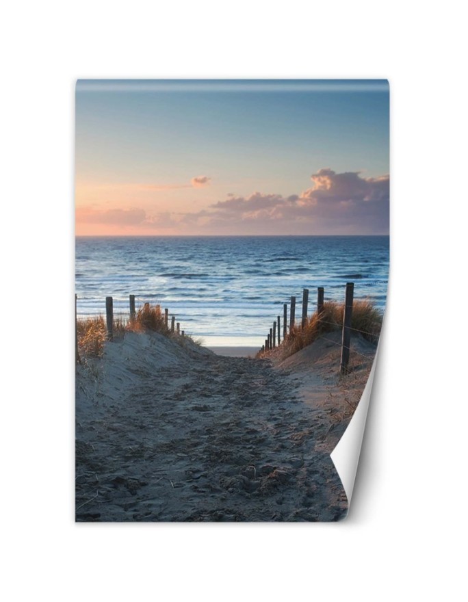 Beautiful wall murals for the living room - Descent to the beaches | FEEBY