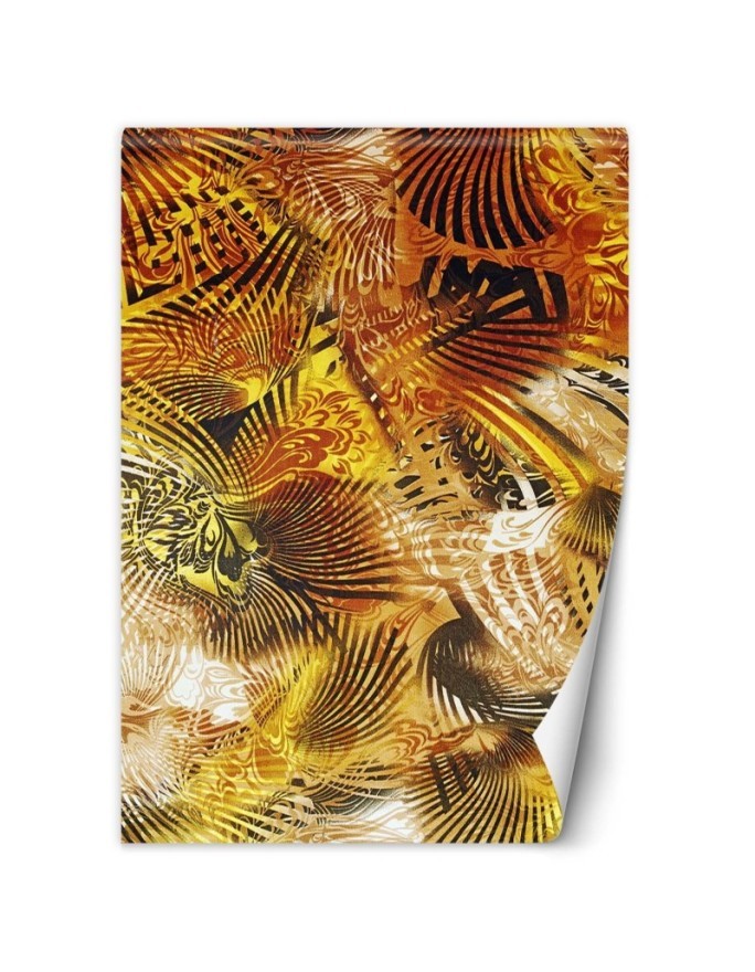 Exclusive wall murals for the living room - African glamour designs | FEEBY