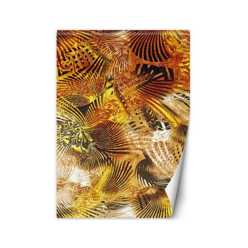 Exclusive wall murals for the living room - African glamour designs | FEEBY