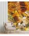 Exclusive wall murals for the living room - African glamour designs | FEEBY