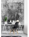 Modern wall mural - Grey textured concrete | FEEBY