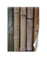 Texture wall mural - Pastel babmusa stems | FEEBY