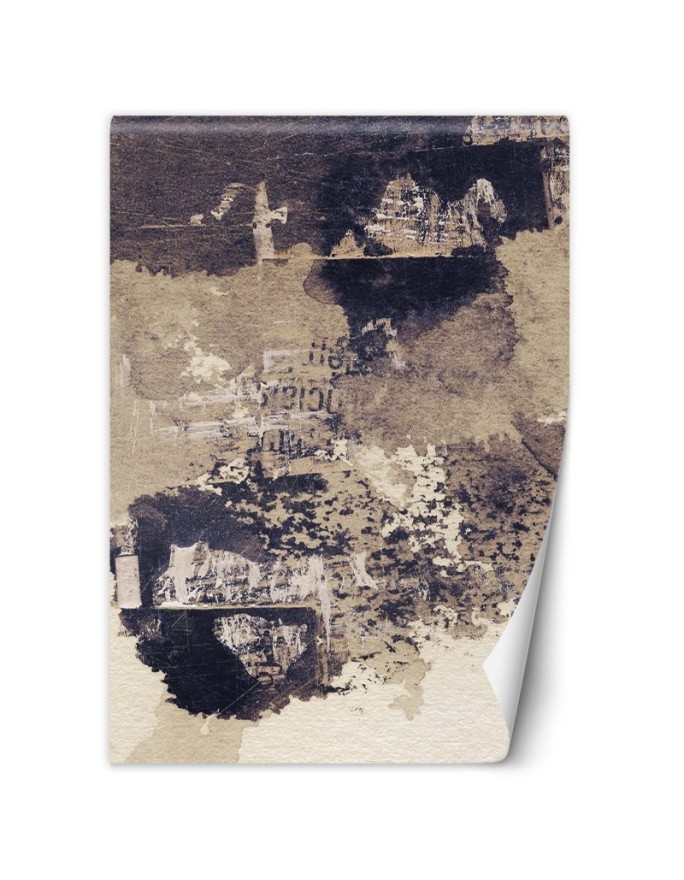 Original wall murals for living room - Abstract grunge | FEEBY