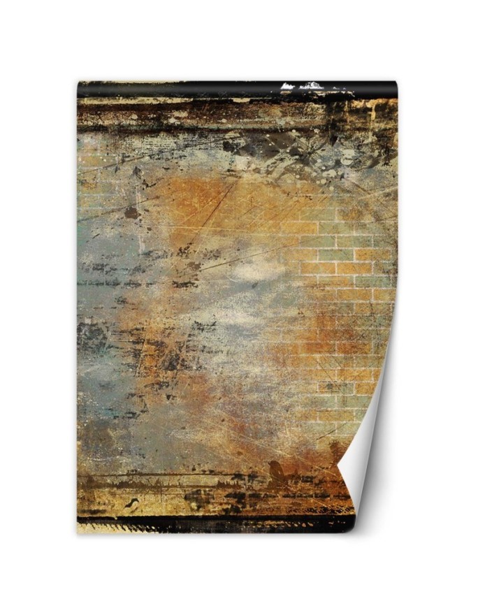 The most fashionable wall murals - grunge abstraction | FEEBY