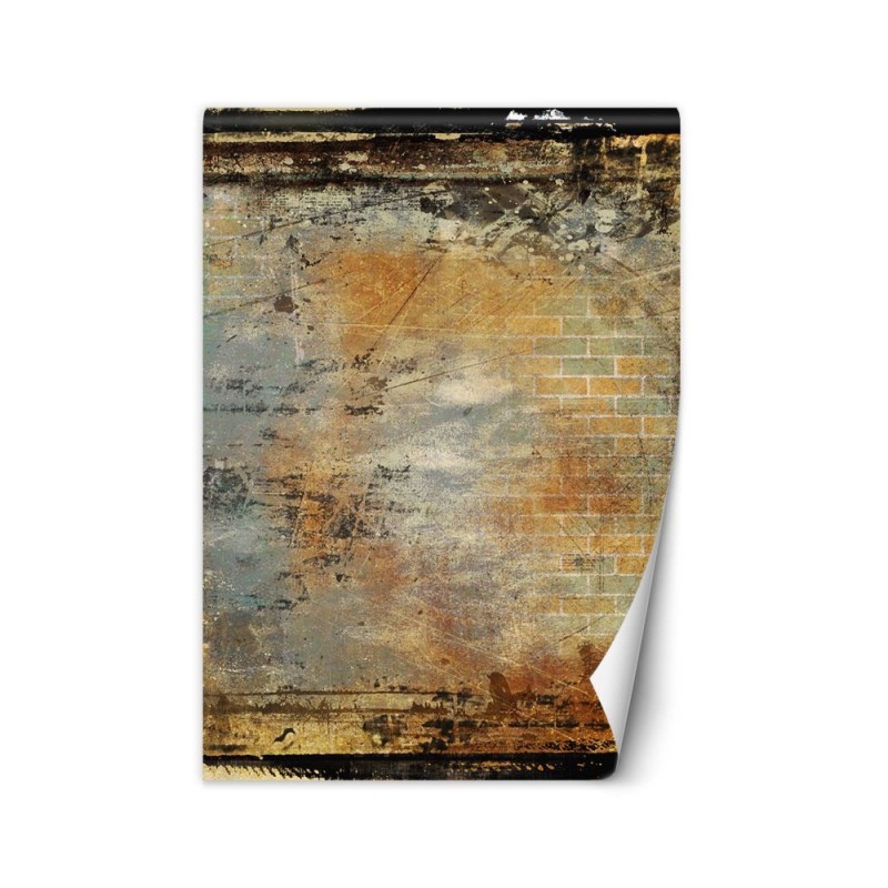 The most fashionable wall murals - grunge abstraction | FEEBY