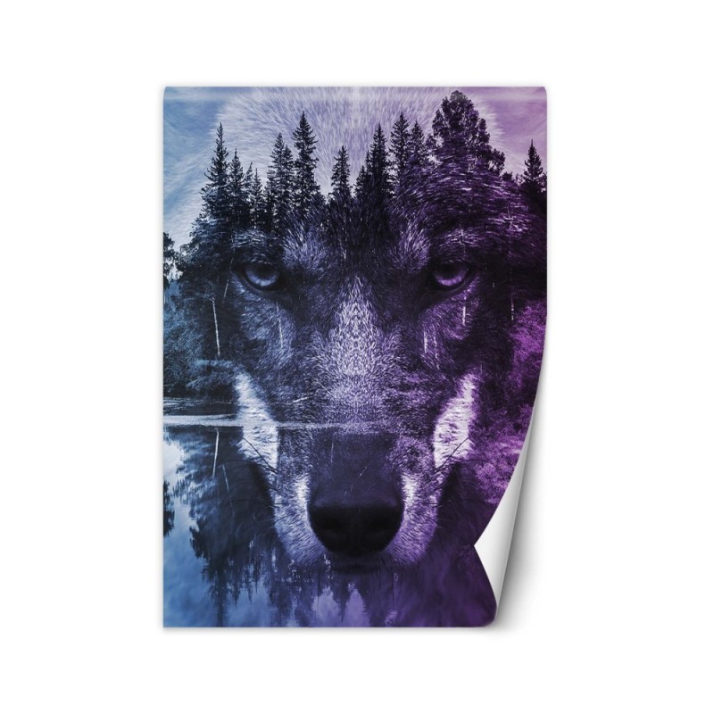 The most fashionable Wallpapers - Wolf in the forest | FEEBY