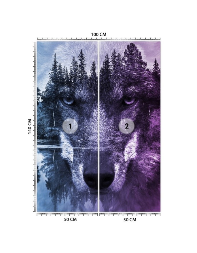 The most fashionable Wallpapers - Wolf in the forest | FEEBY