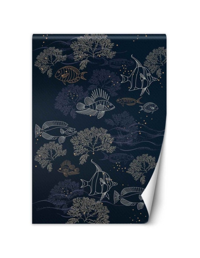 Wall mural - Fish coloured reef | FEEBY