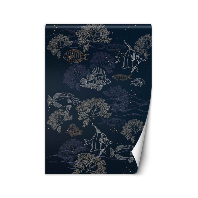 Wall mural - Fish coloured reef | FEEBY