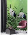 Trendy wall mural - Birds herons painted | FEEBY