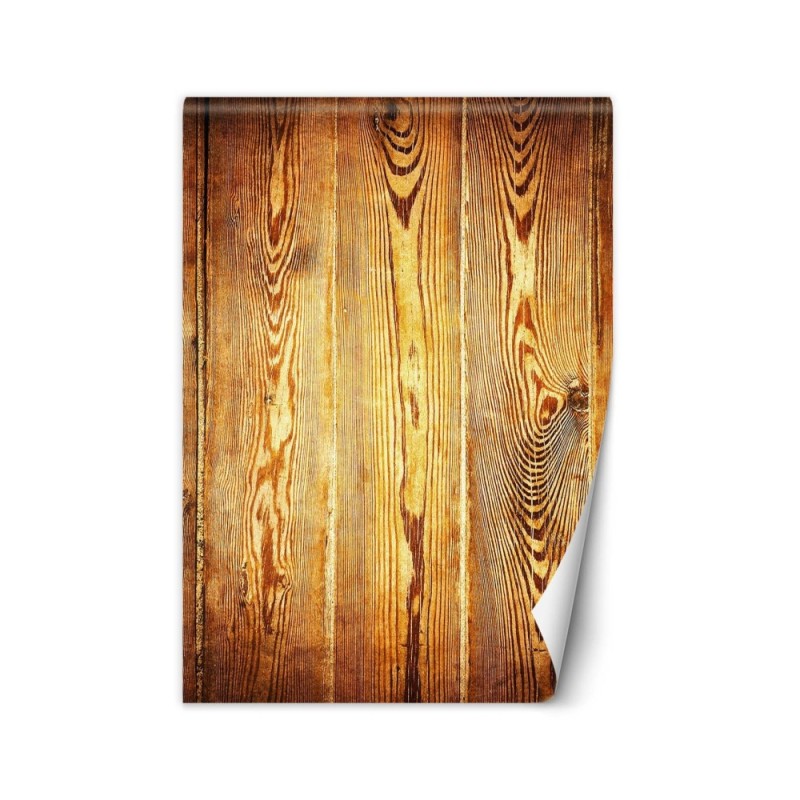 Texture Wallpaper - Golden planks | FEEBY