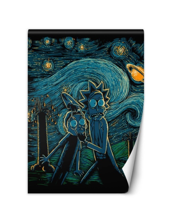 Teen wallpaper - Colourful Rick and Morty DDJVigo | FEEBY