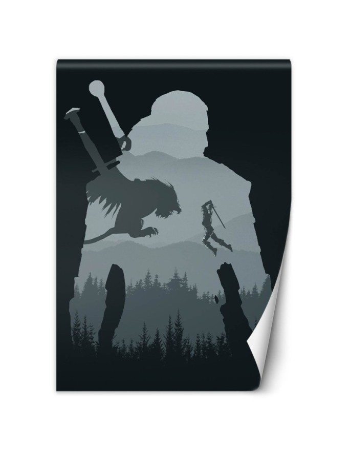 Wall mural Witcher character