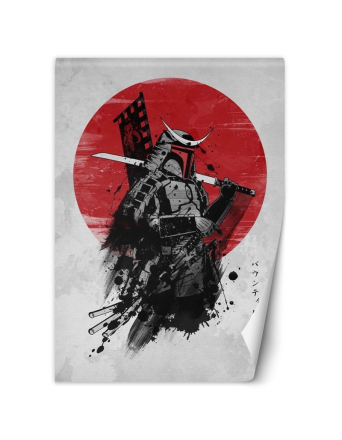 Wall mural Samurai with a...