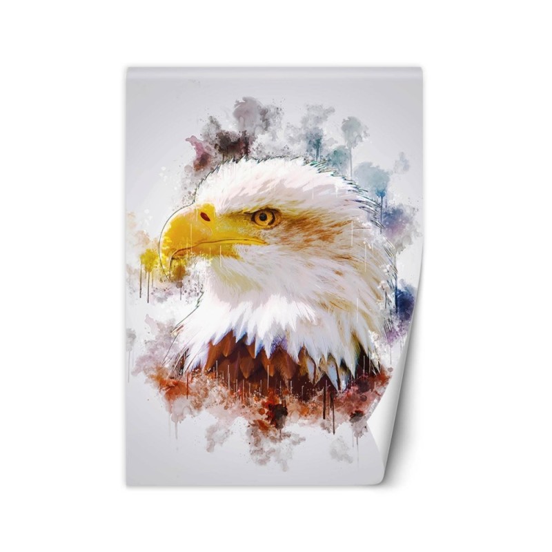 Inspirational Wallpaper - Pastel eagle Cornel Vlad | FEEBY