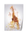 Beauty wall mural - Pastel giraffe Cornel Vlad | FEEBY