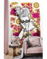 Teen wall mural - Lady moved to modern day Rubiant | FEEBY