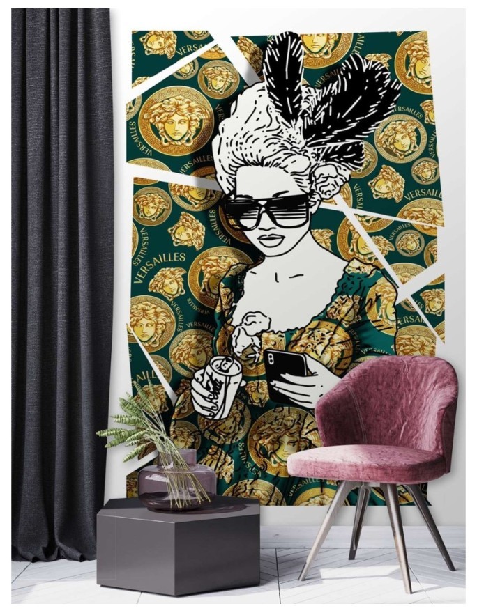 Photo wallpaper for teenagers - Modern woman Rubiant | FEEBY