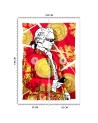 Photo wallpaper for teenagers - Prince portrait abstract Rubiant | FEEBY