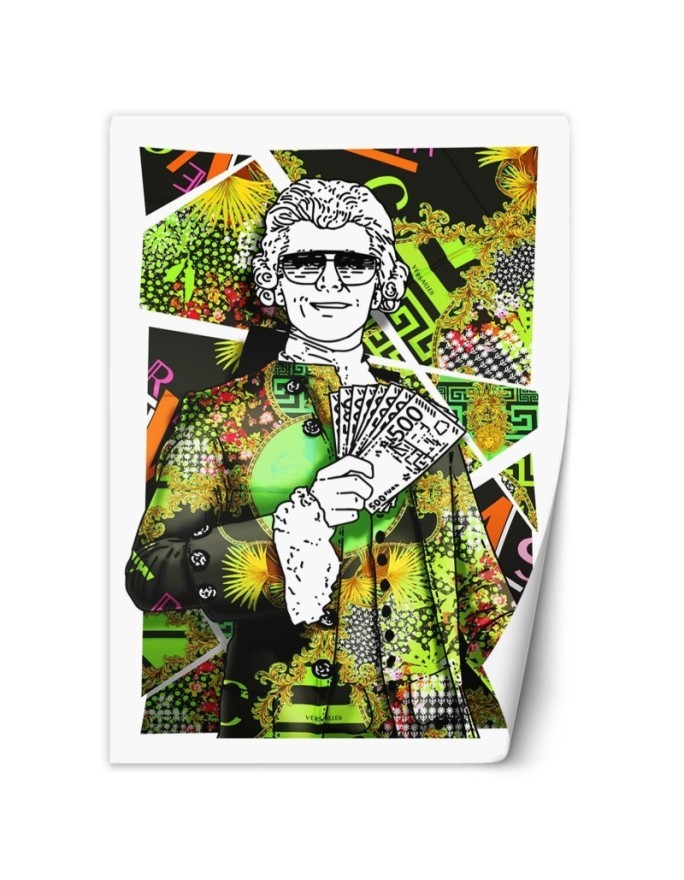 Wall mural - Mad man abstract Rubiant | FEEBY