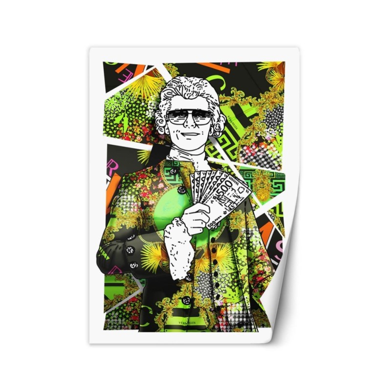 Wall mural - Mad man abstract Rubiant | FEEBY