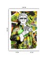 Wall mural - Mad man abstract Rubiant | FEEBY