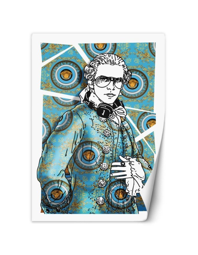Fashion wall mural - Young man portrait Rubiant | FEEBY