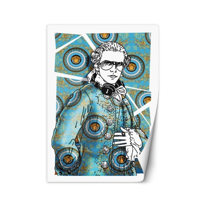 Fashion wall mural - Young man portrait Rubiant | FEEBY