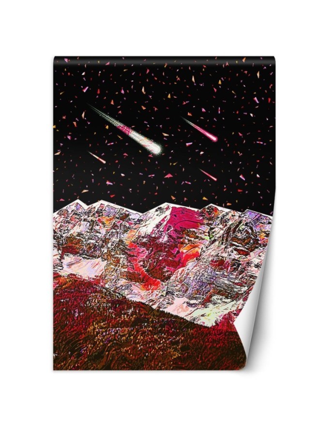 Inspirational wall mural - Falling stars Gab Fernando | FEEBY