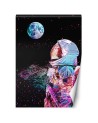 Wall mural - Astronaut and view from space Gab Fernando | FEEBY
