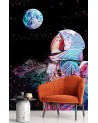 Wall mural - Astronaut and view from space Gab Fernando | FEEBY